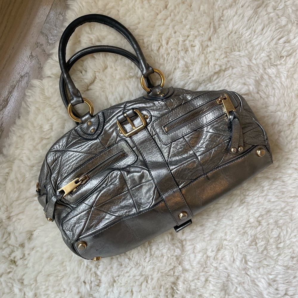 Marc Jacobs Silver Stam Bag